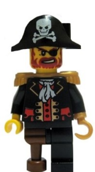 Лего Пираты Капитан пиратов