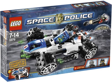 Лего Космическая полиция 5979 Большой транспорт охраны