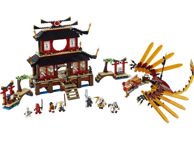 Лего Ниндзя Го 2507 Огненный Храм