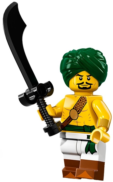 Лего Минифигурки 16-й выпуск 71013-2 Арабский воин