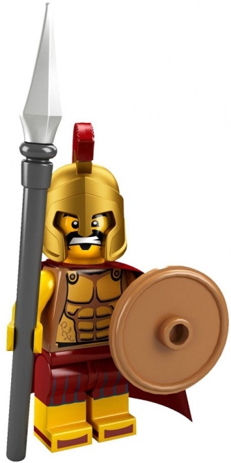 Лего Минифигурки 2-й выпуск 8684-2 Спартанец