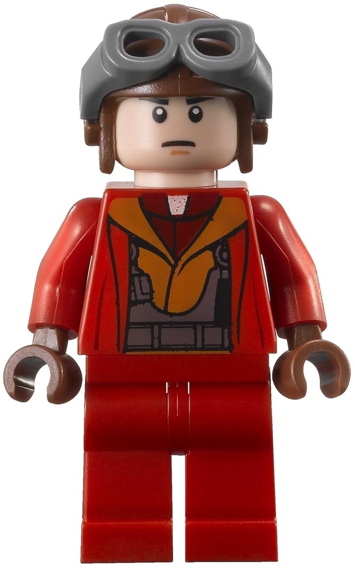 Лего Star Wars Пилот истребителя с планеты Набу