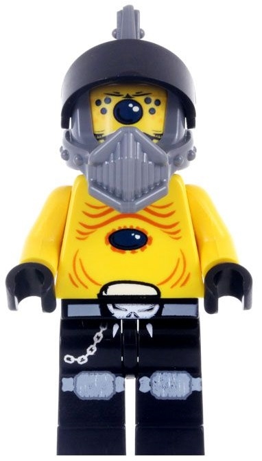 Лего Космическая полиция Снейк c визором
