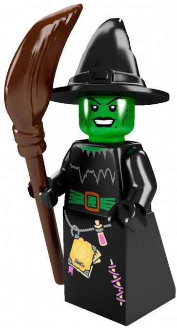 Лего Минифигурки 2-й выпуск 8684-4 Ведьма