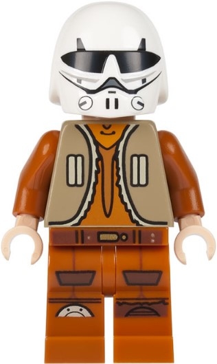 Лего Star Wars Эзра Бриджер с шлемом