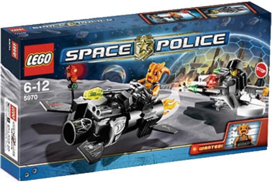 Лего Космическая полиция 5970 Замораживающий Луч Безумия