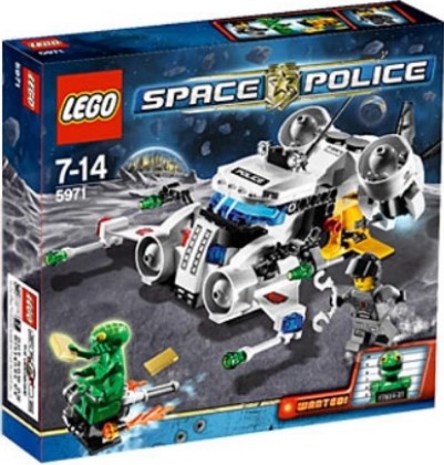 Лего Космическая полиция 5971 Похищение золота