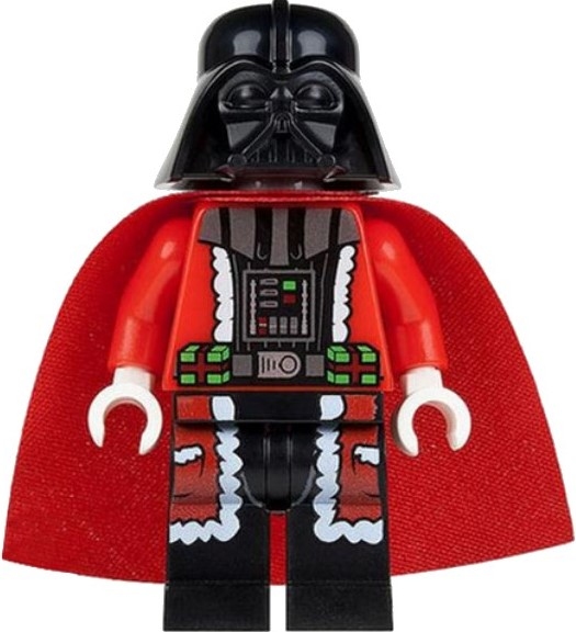 Лего Star Wars Дарт Вейдер в костюме Санты