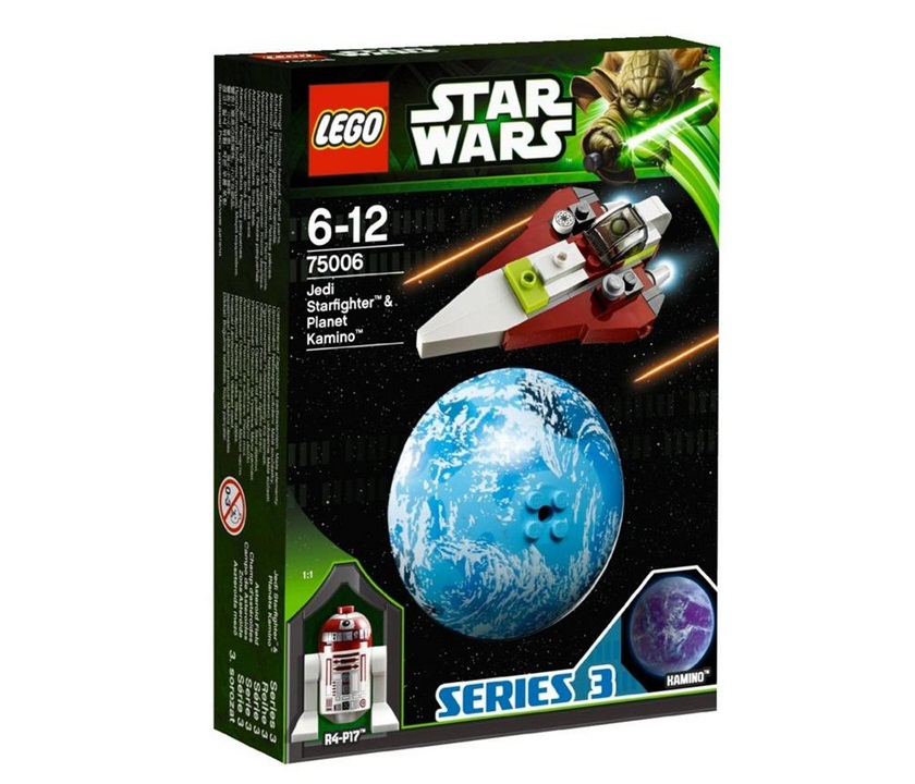 Лего Star Wars 75006 Истребитель Джедаев и планета Камино