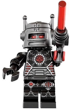 Лего Минифигурки 8-й выпуск 8833-1 Злой робот