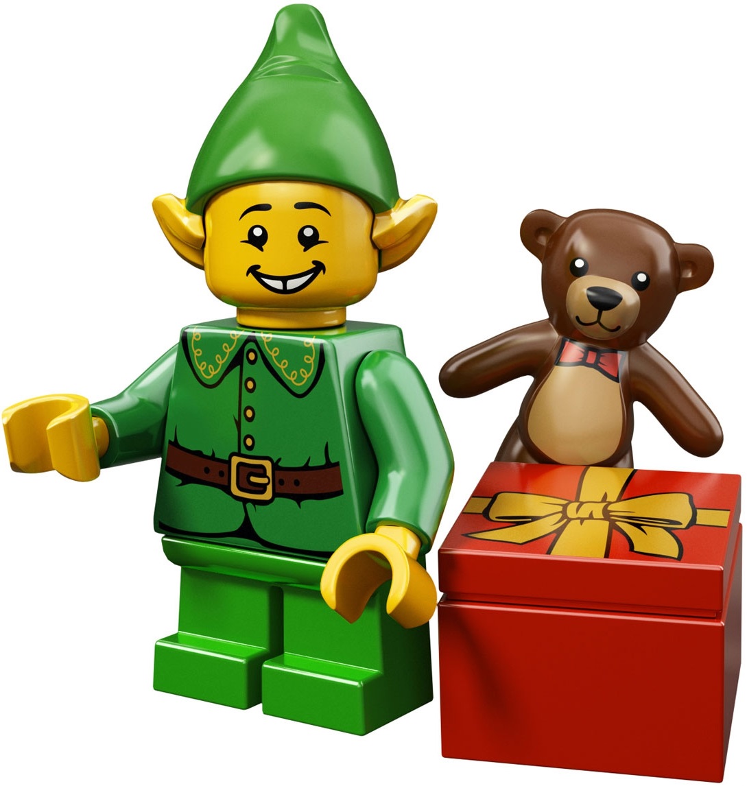 Лего Минифигурки 11-й выпуск 71002-7 Праздничный эльф