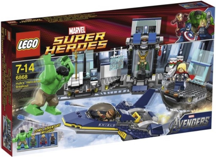 Лего Супер Герои Marvel Побег Халка 6868