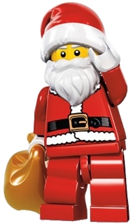Лего Минифигурки 8-й выпуск 8833-10 Санта