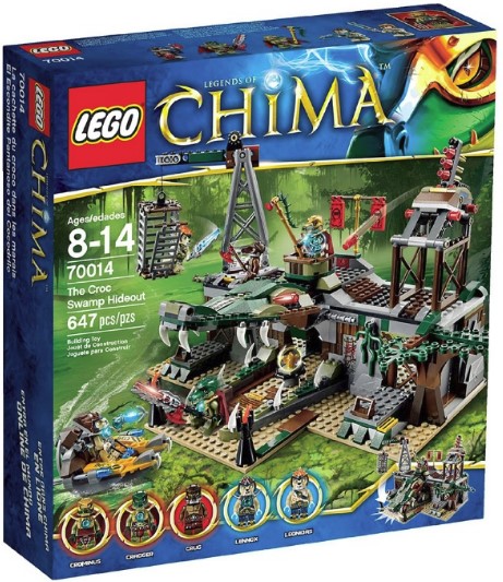 Лего Легенды Чима 70014 Болотное укрытие крокодилов