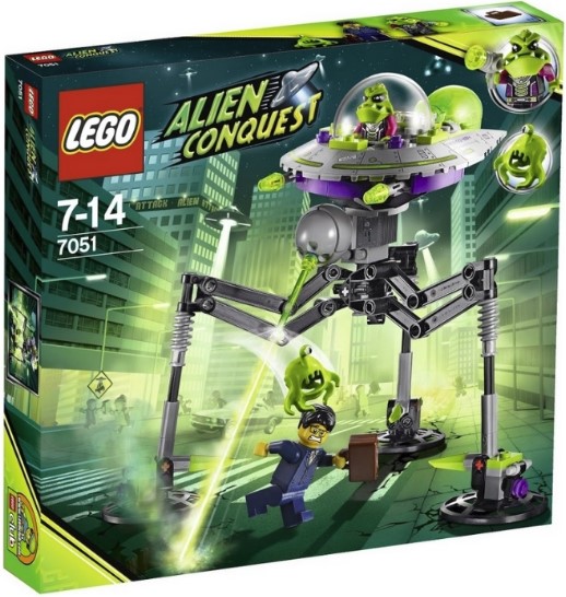 Лего Атака пришельцев Треногий захватчик 7051