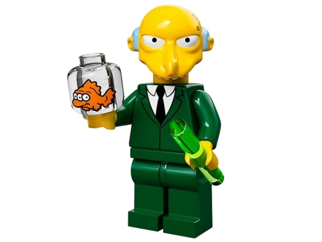 Лего Минифигурки Симпсоны 71005-16 Мистер Бёрнс