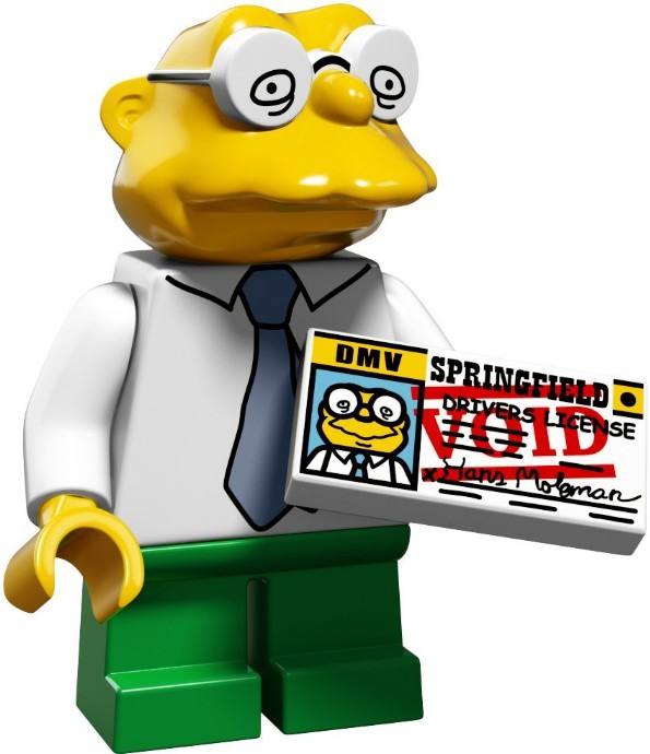 Лего Минифигурки Симпсоны 2-й выпуск 71009-10 Ганс Молман