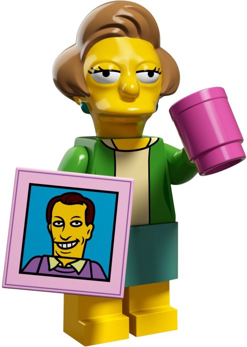 Лего Минифигурки Симпсоны 2-й выпуск 71009-14 Эдна Крабаппл