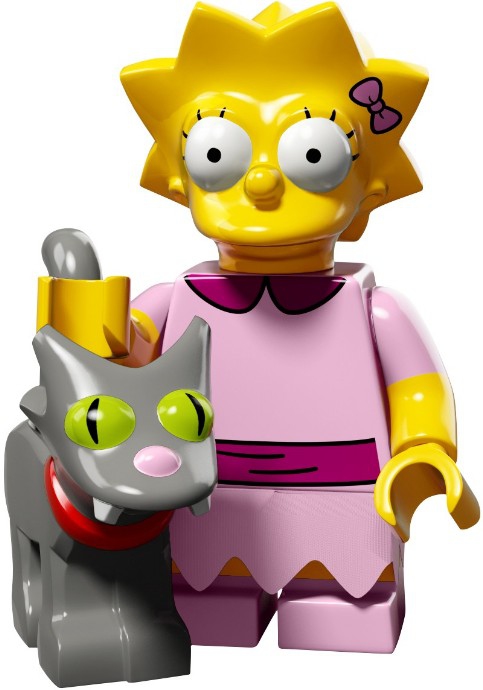 Лего Минифигурки Симпсоны 2-й выпуск 71009-3 Лиза и Снежинка II