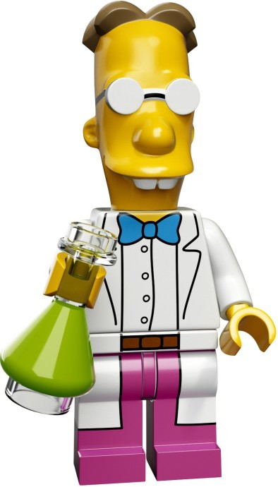 Лего Минифигурки Симпсоны 2-й выпуск 71009-9 Профессор Фринк