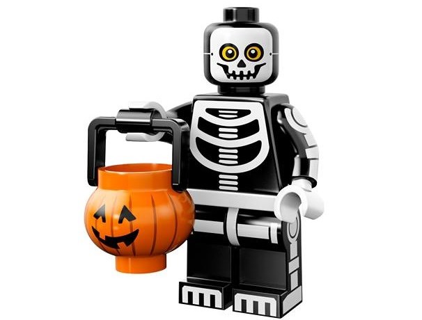 Лего Минифигурки 14-й выпуск 71010-11 Парень в костюме скелета