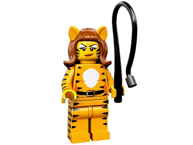 Лего Минифигурки 14-й выпуск 71010-9 Женщина-тигрица