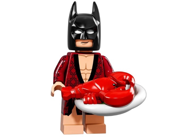 Лего Бэтмен Минифигурка 71017-1 Бэтмен - любитель лобстеров