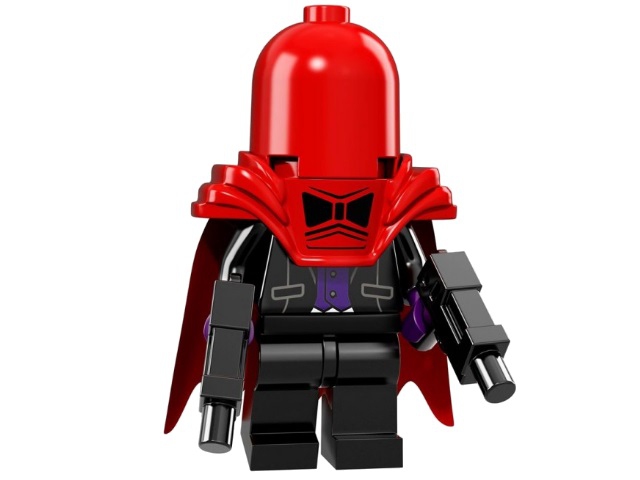 Лего Бэтмен Минифигурка 71017-11 Красный Колпак