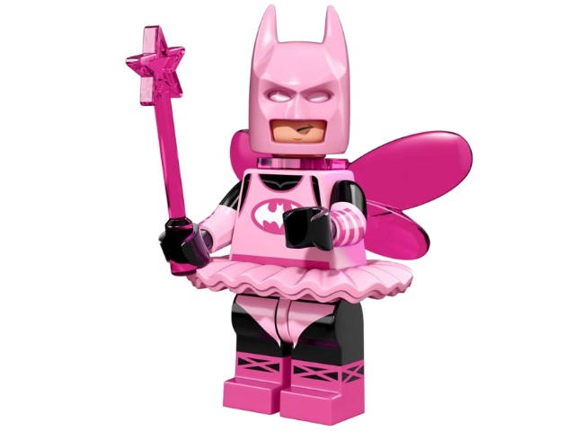 Лего Бэтмен Минифигурка 71017-3 Бэтмен-фея