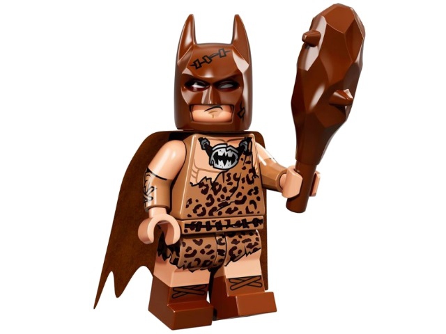 Лего Бэтмен Минифигурка 71017-4 Бэтмен из Клана пещеры
