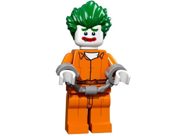 Лего Бэтмен Минифигурка 71017-8 Джокер в Аркхеме