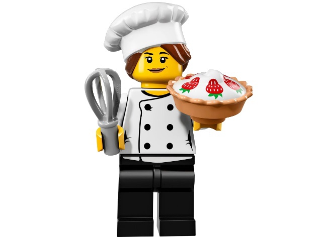Лего Минифигурки 17-й выпуск 71018-3 Шеф-повар