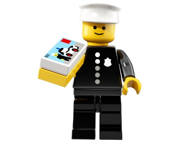 Лего Минифигурки 18-й выпуск 71021-8 Офицер полиции