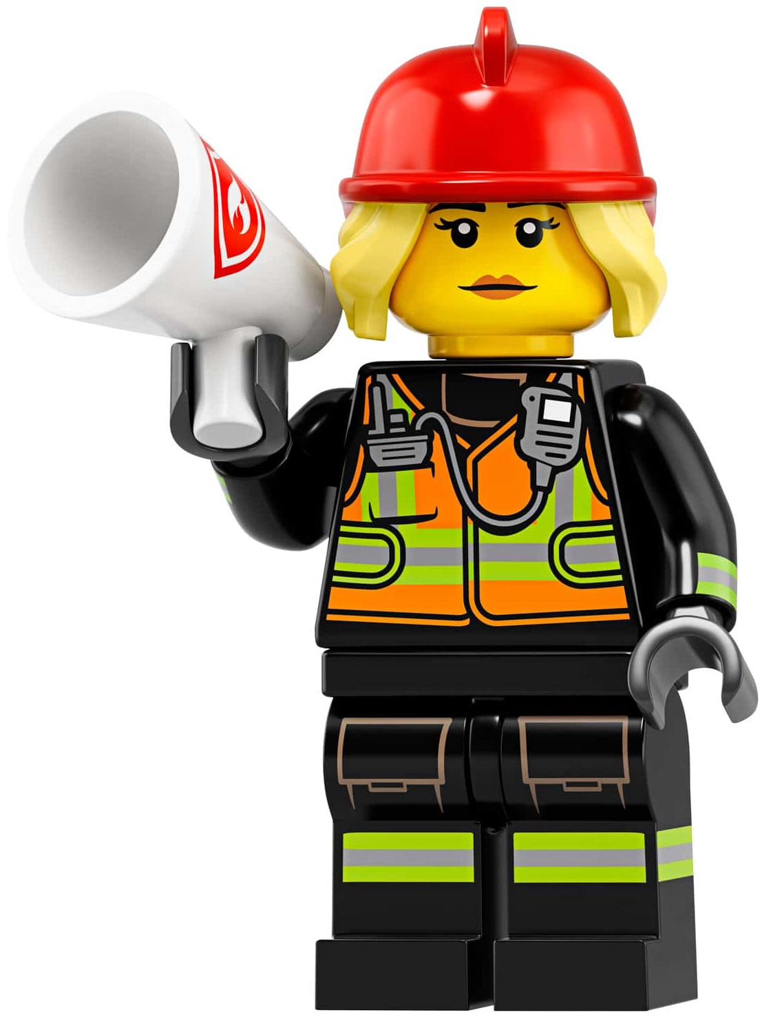Лего Минифигурки 19-й выпуск 71025-8 Женщина-пожарный
