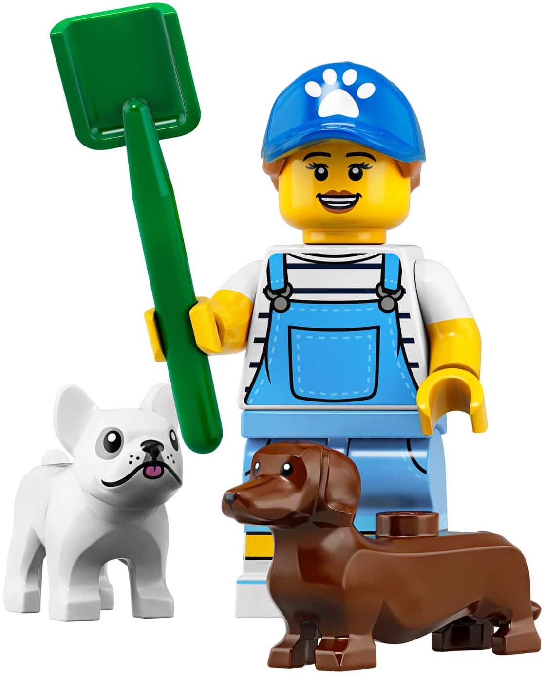 Лего Минифигурки 19-й выпуск 71025-9 Выгульщица собак