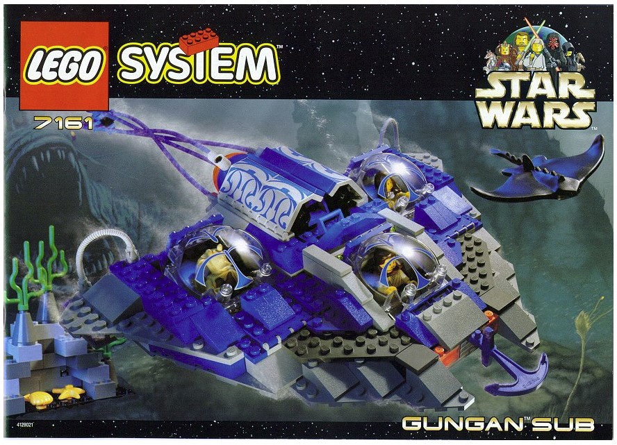 Лего Star Wars Гунган Саб 7161