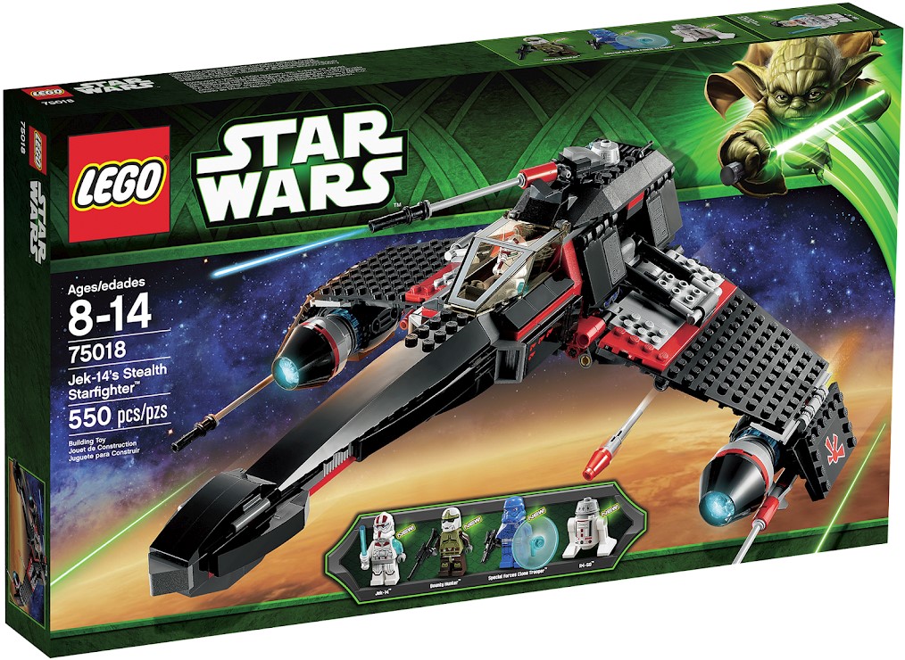 Лего Star Wars  75018 Секретный корабль воина Jek-14
