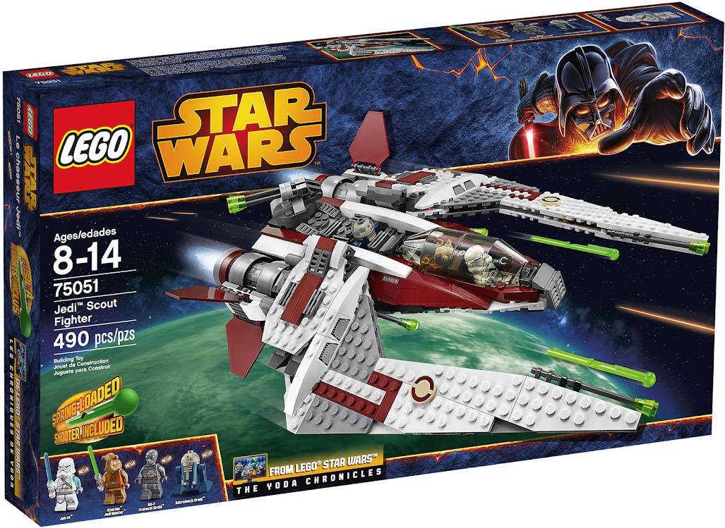 Лего Star Wars  75051 Разведывательный истребитель джедаев