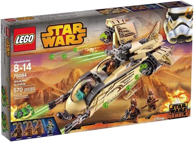 Лего Star Wars Боевой корабль Вуки 75084