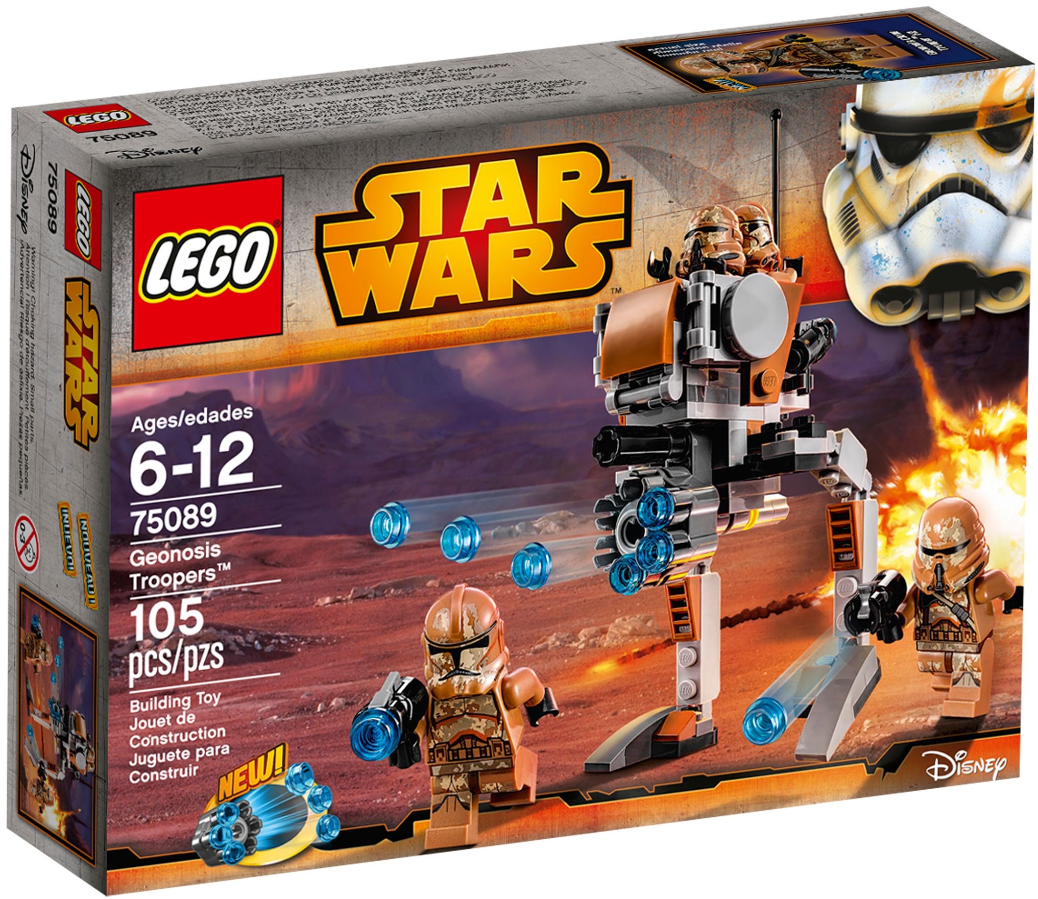 Лего Star Wars 75089 Пехотинцы планеты Джеонозис