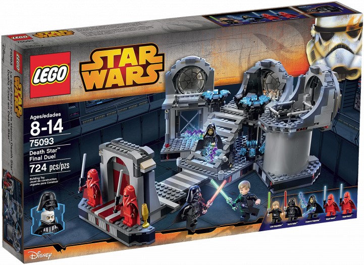 Лего Star Wars Звезда Смерти-Последняя схватка 75093