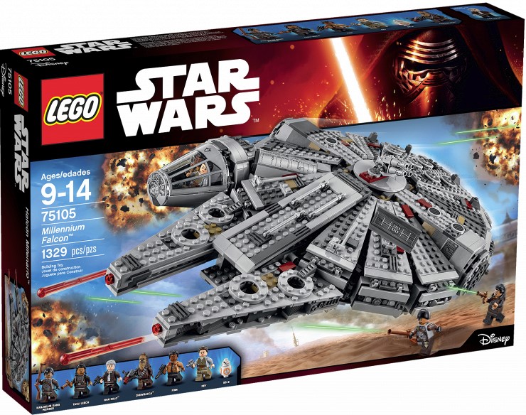 Лего Star Wars 75105 Сокол Тысячелетия
