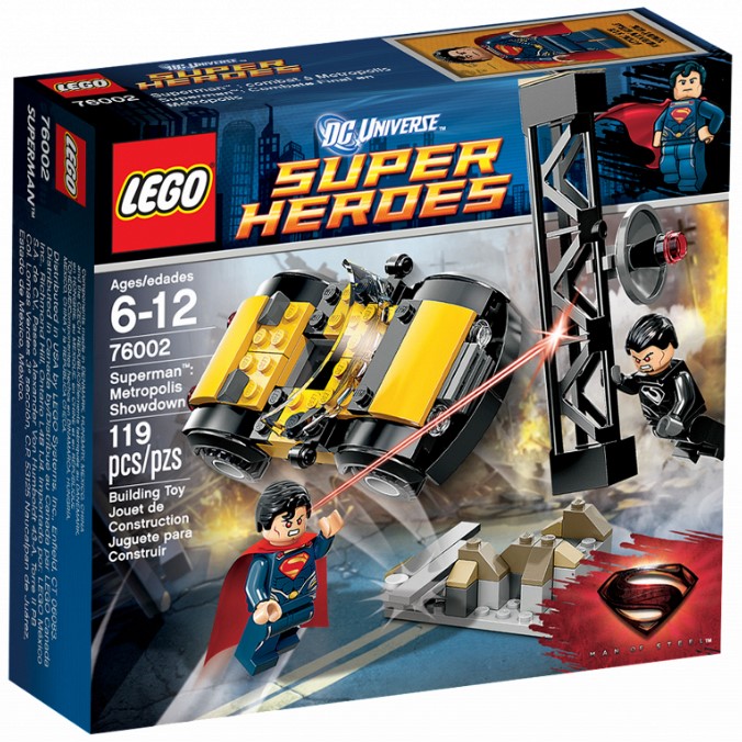 Лего Супер Герои DC 76002 Схватка в Метрополисе