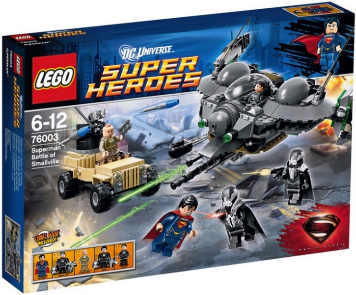 Лего Супер Герои DC 76003 Битва Супермена за Смолвиль