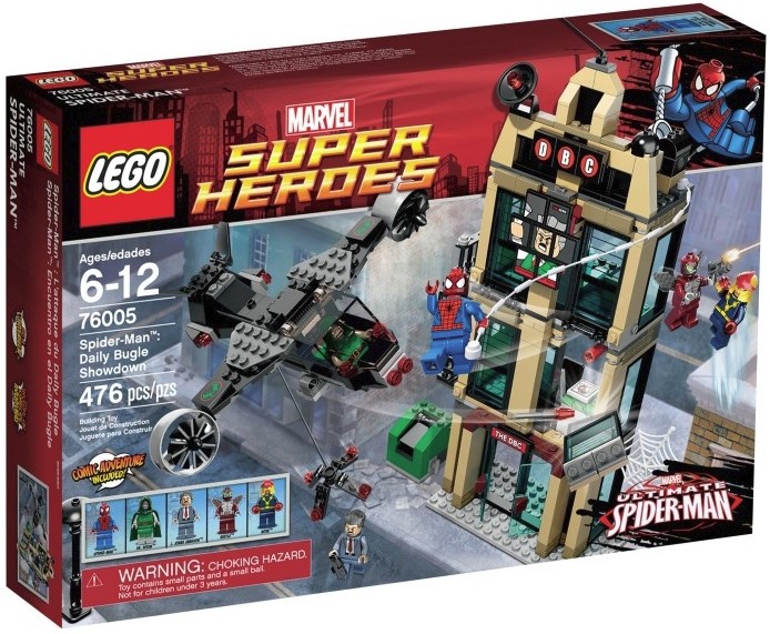 LEGO 76005 Человек-паук - Схватка у здания 