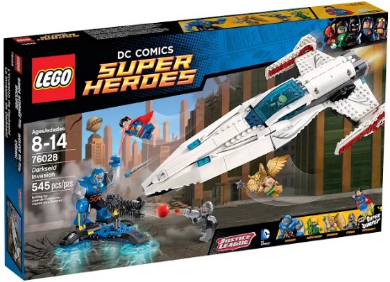 Лего Супер Герои DC 76028 Вторжение Дарксайда