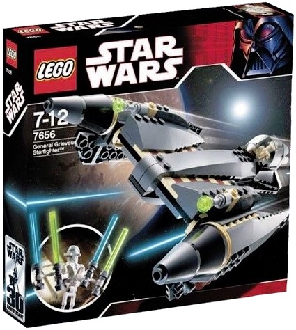 Лего Star Wars 7656 Звездный истребитель Генерала Гривуса