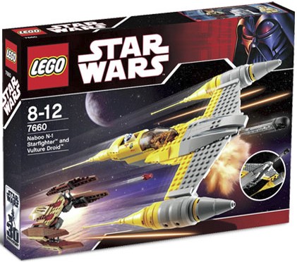 Лего Star Wars Истребитель Набу N-1 и истребитель дроидов 7660