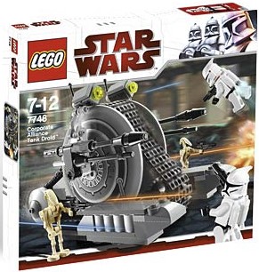 Лего Star Wars 7748 Танк-дроид Сепаратистов