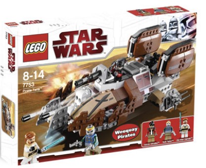 Лего Star Wars 7753 Пиратский танк